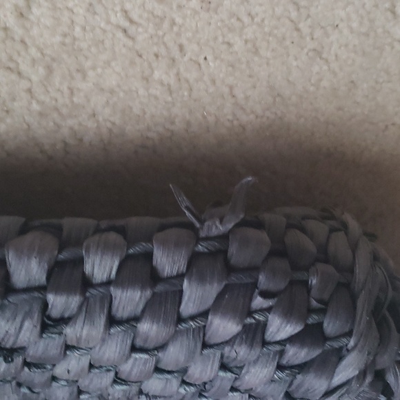 Beach Bag with Wooden Handles - Picture 3 of 4